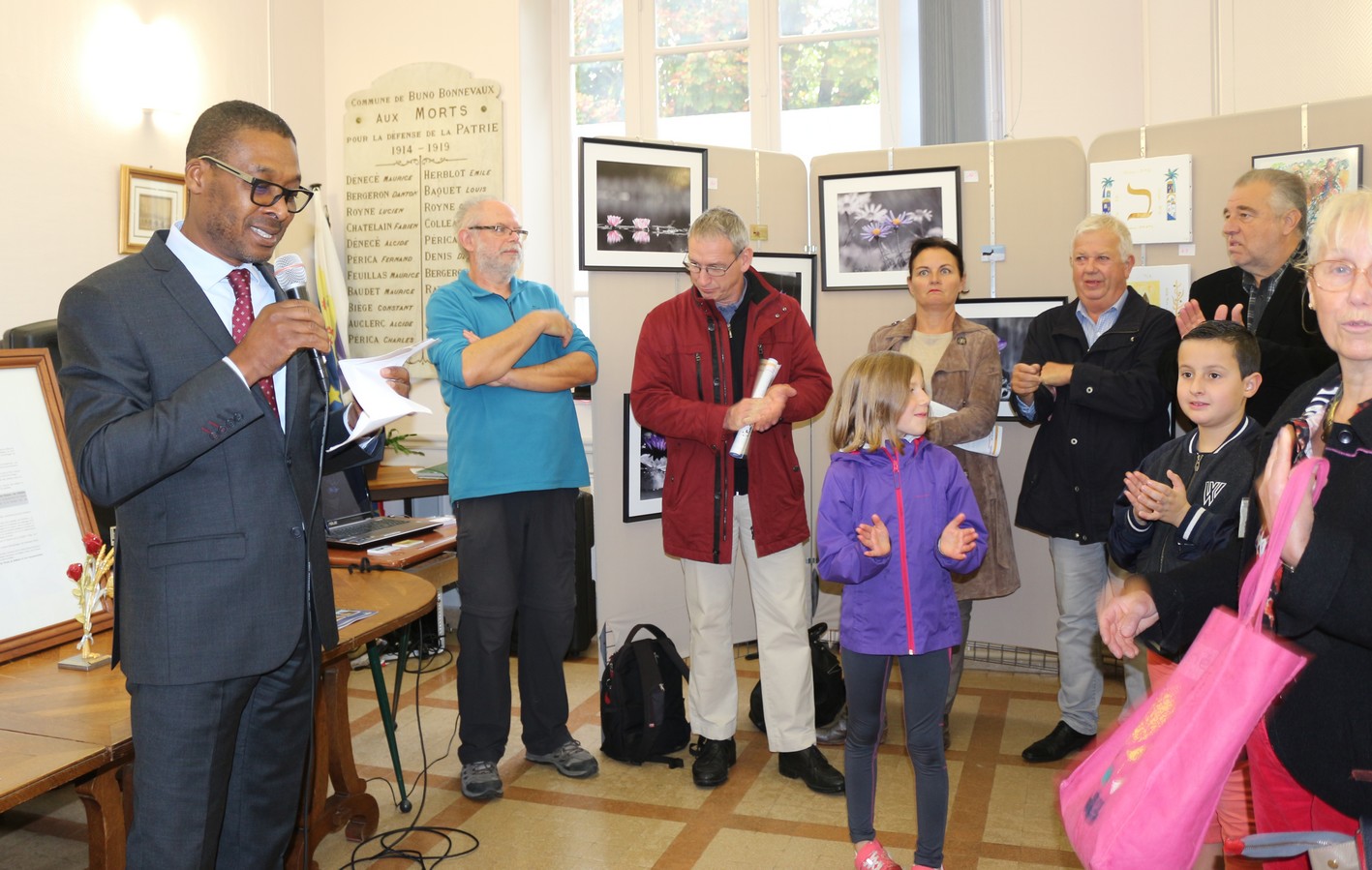 Photo de Denis CHARRIER au salon Arts et Expressions 2019